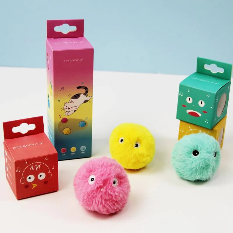 🔥LAST DAY 60 % OFF🔥Intelligentes interaktives Katzenball Spielzeug