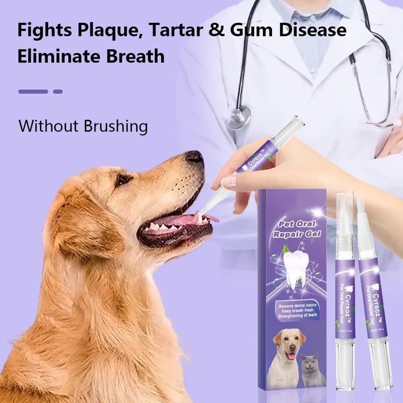🐶Summer Hot Sale-50% Off🐾 Pet Oral Repair Gel