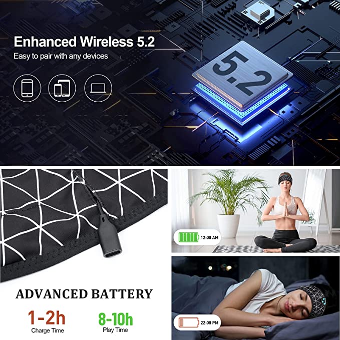 Sleepband With Bluetooth for Music