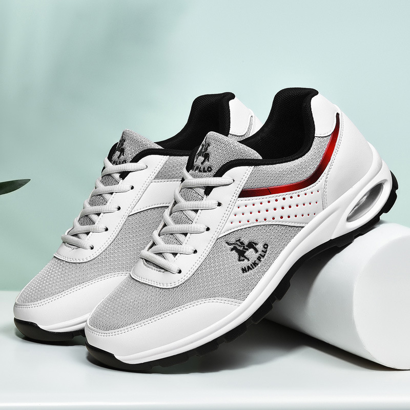 Men's Good Arch Support Outdoor Breathable Walking Shoes, Comfy Orthopedic Walking Shoes - 2