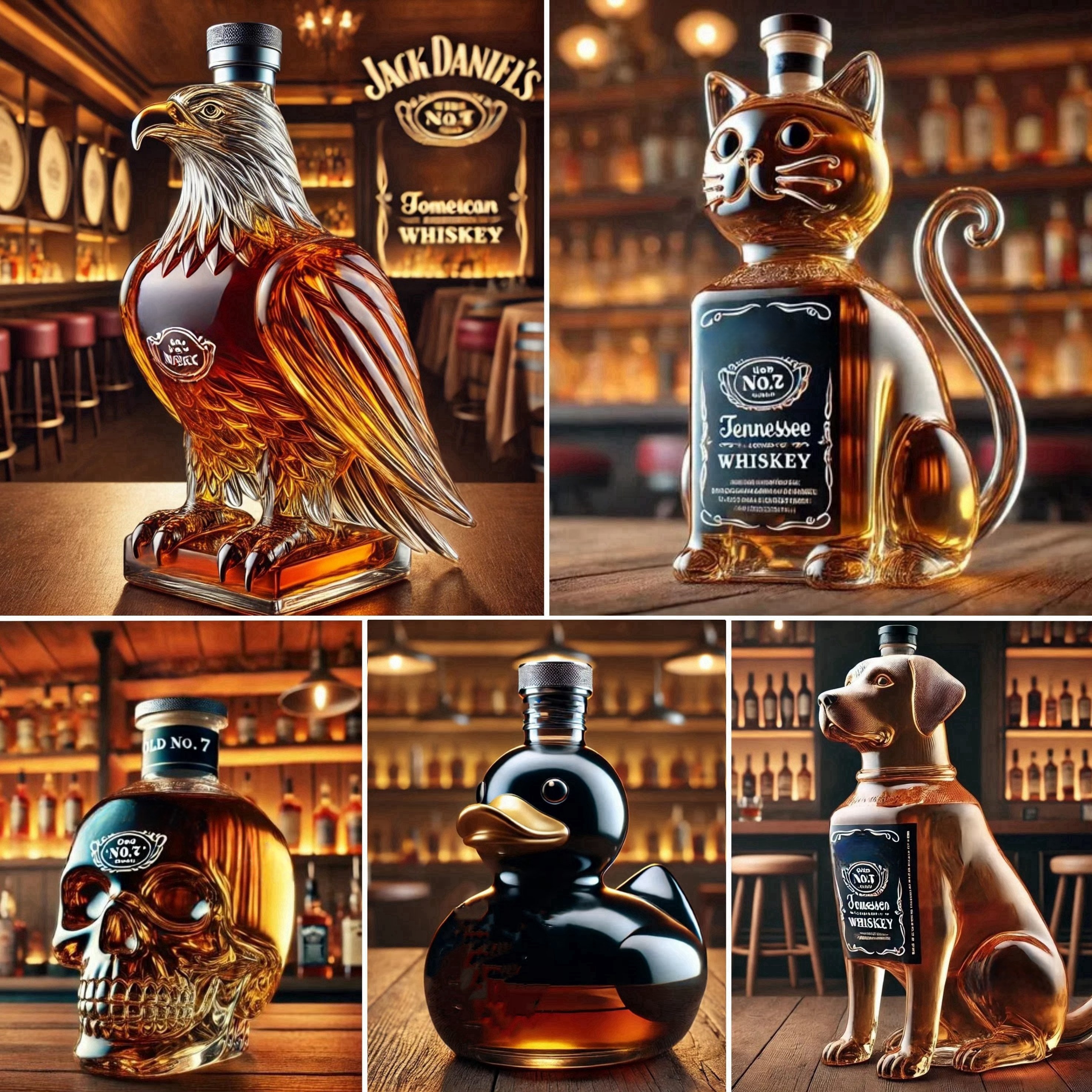 🔥Last Day 50% OFF🔥Exquisite Appearance Whiskey Glass Bottle (Buy 2 Free Shipping)