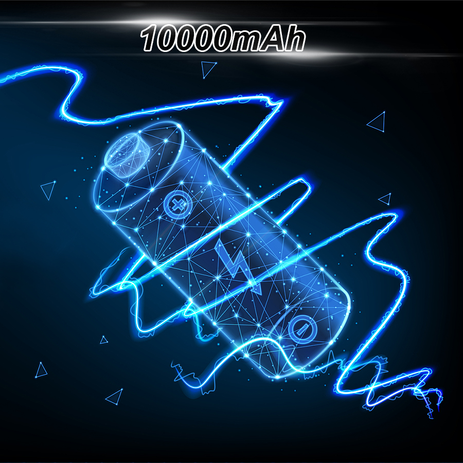 100000 Lumens LED Spotlight Handheld Large Searchlight