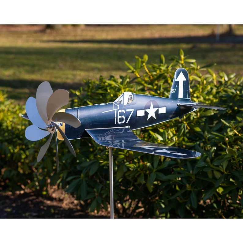 Airplane wind spinner aircraft pinwheel
