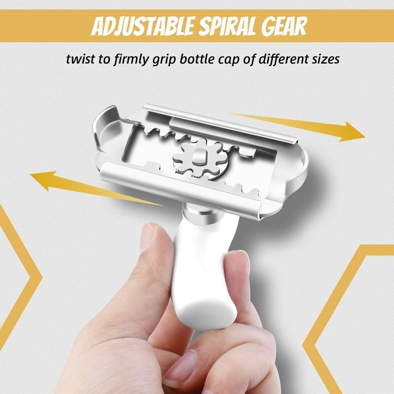 Easy Open Adjustable Grip Jar Opener