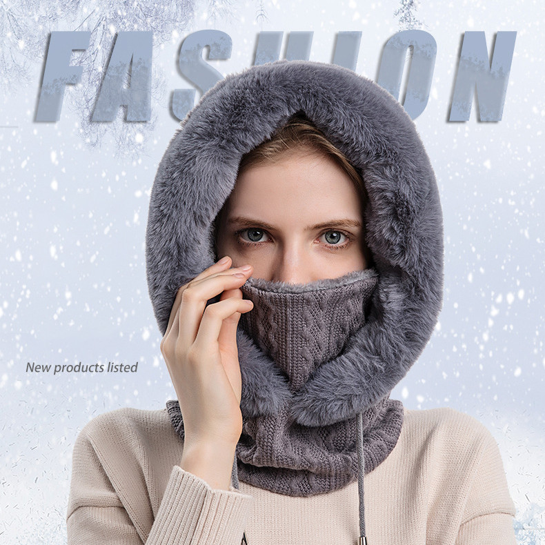 Warm Knitted Windbreaker Hat For Winter