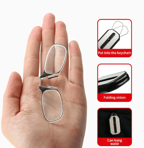 Reading Glasses - Fits On Your Key Chain