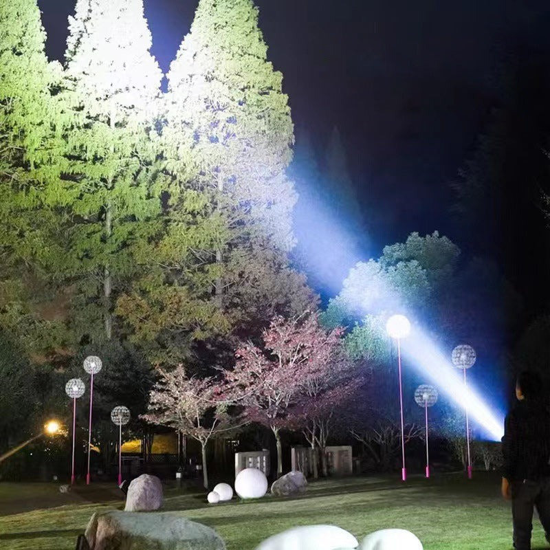 Three-eyed Monster Mini Flash Super Power Flashlight