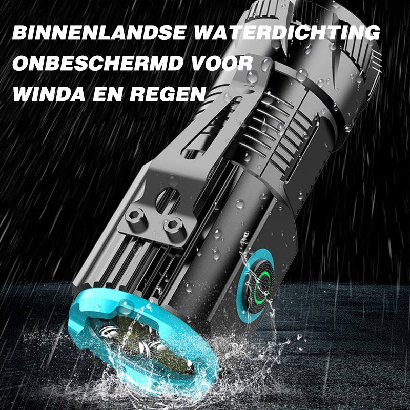 Three-eyed Monster Mini Flash Super Power Flashlight