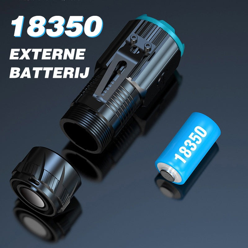 Three-eyed Monster Mini Flash Super Power Flashlight