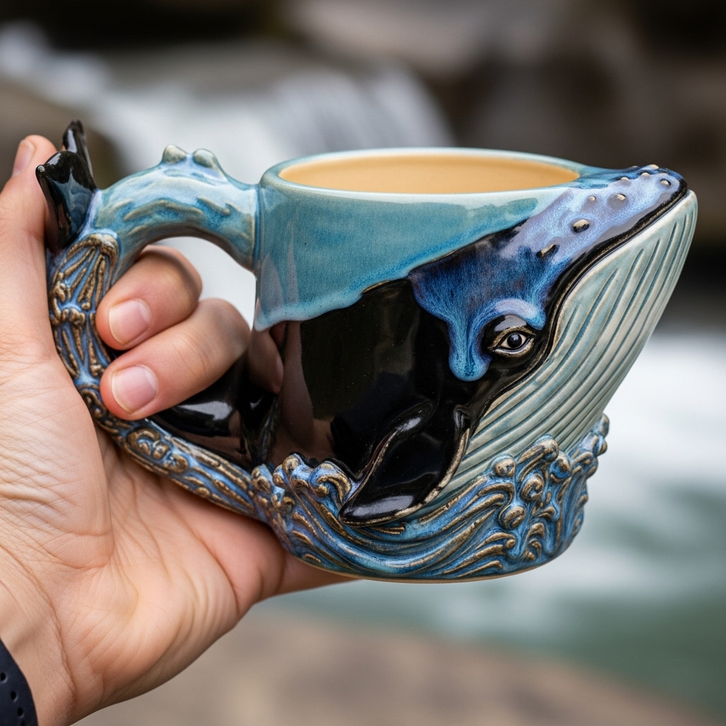 Ocean Animal 3D Coffee Mug