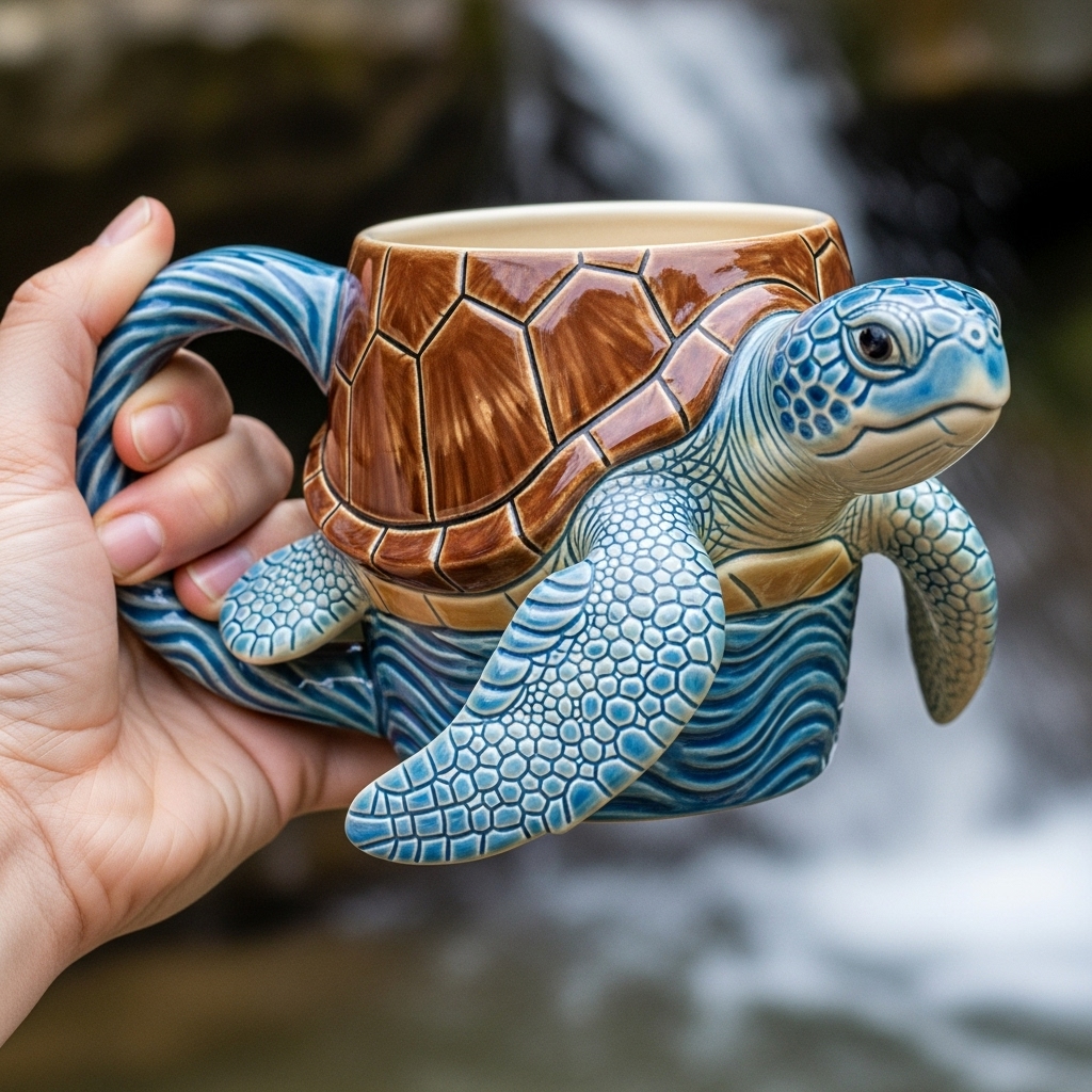 Ocean Animal 3D Coffee Mug