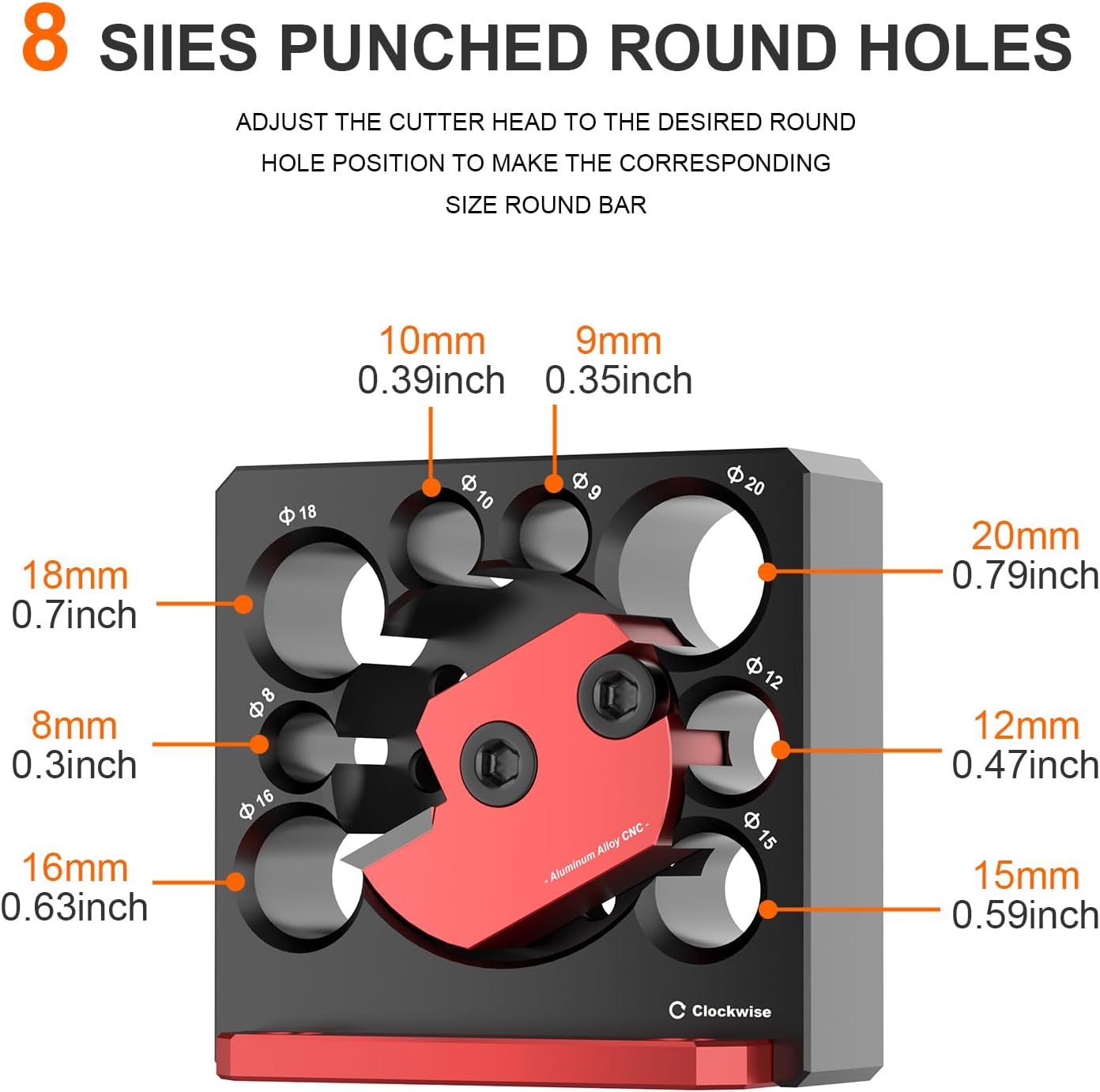 Dowel Maker Jig Kit, Metric 8mm to 20mm Adjustable Dowel Cutter, Electric Drill Milling Pin Round Round Bar Dowel Jig, Suitable for Wood Rod Milling Pin Round Rod Auxiliary Tool