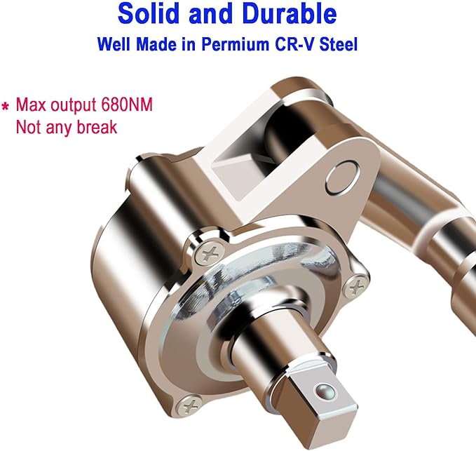 Torque Multiplier, Heavy Duty Torque Multiplier Wrench Set for Lug Nut Remover 1/2 Driver 1:16 Labor Saving Wrench