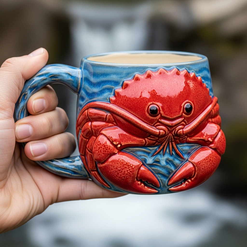 Ocean Animal 3D Coffee Mug