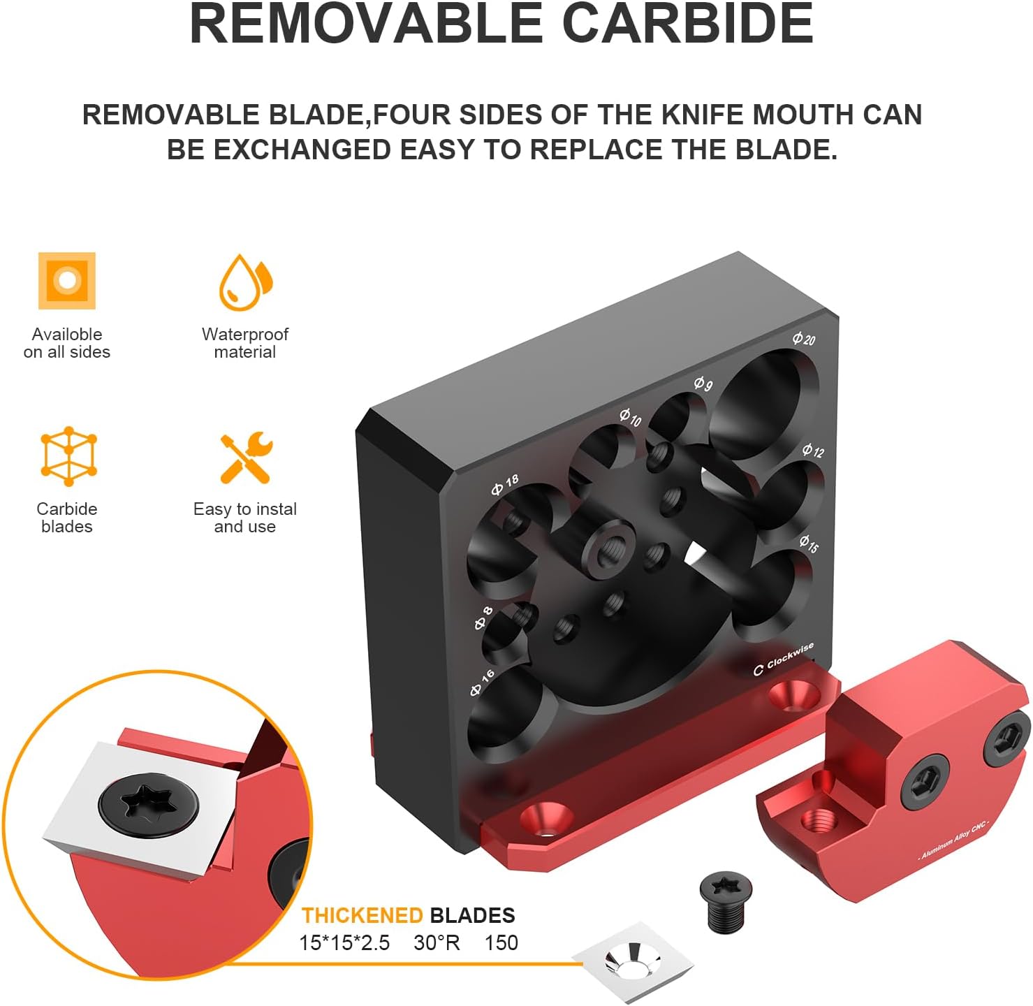 Dowel Maker Jig Kit, Metric 8mm to 20mm Adjustable Dowel Cutter, Electric Drill Milling Pin Round Round Bar Dowel Jig, Suitable for Wood Rod Milling Pin Round Rod Auxiliary Tool