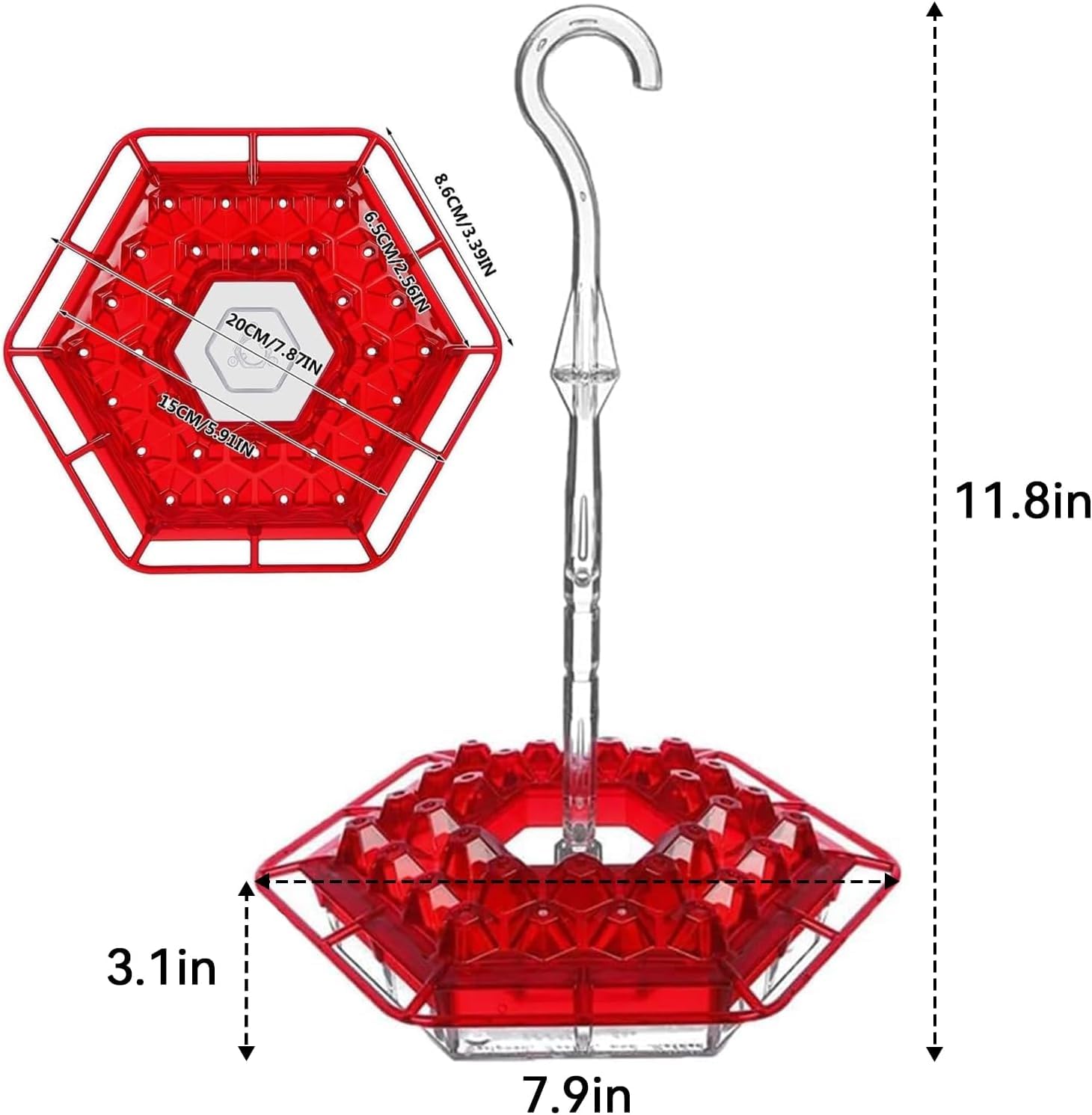 ✨Hummingbird Feeders for Outdoors Hanging