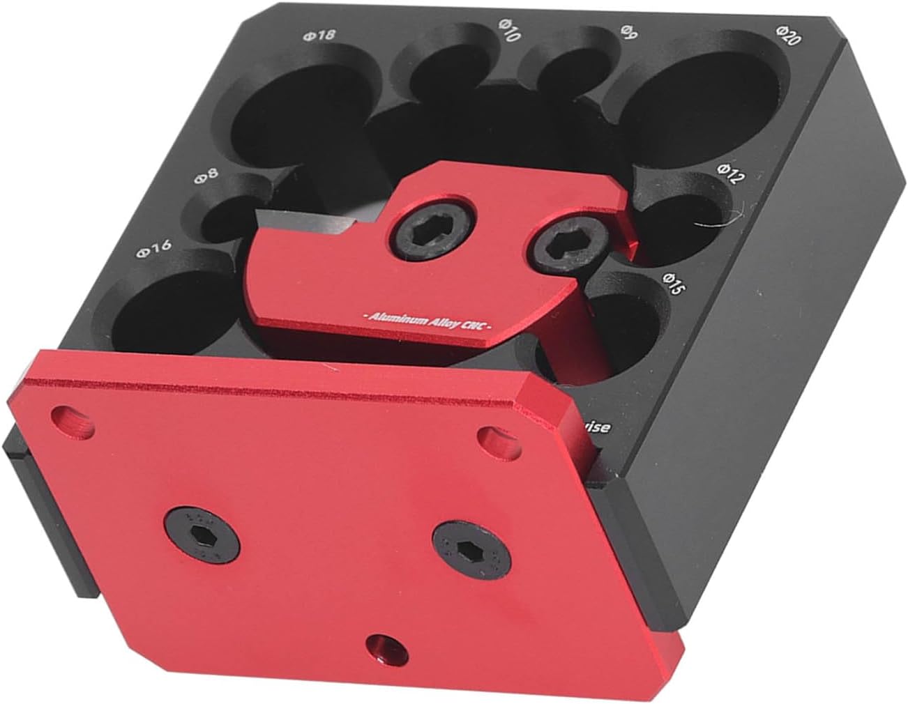 Dowel Maker Jig Kit, Metric 8mm to 20mm Adjustable Dowel Cutter, Electric Drill Milling Pin Round Round Bar Dowel Jig, Suitable for Wood Rod Milling Pin Round Rod Auxiliary Tool