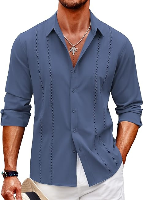 Men's Beach Linen Shirt