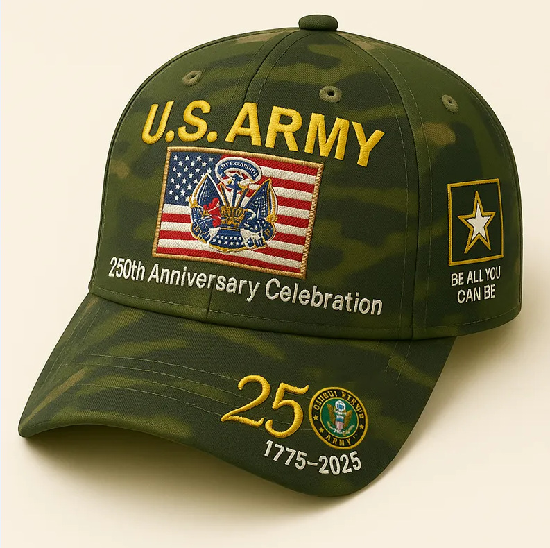 🔥 LAST DAY 50% OFF – U.S. Army 250th Anniversary Commemorative Cap