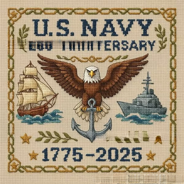 🦅US 250th Anniversary Cross Stitch Kits ✨250th Anniversary of American Independence
