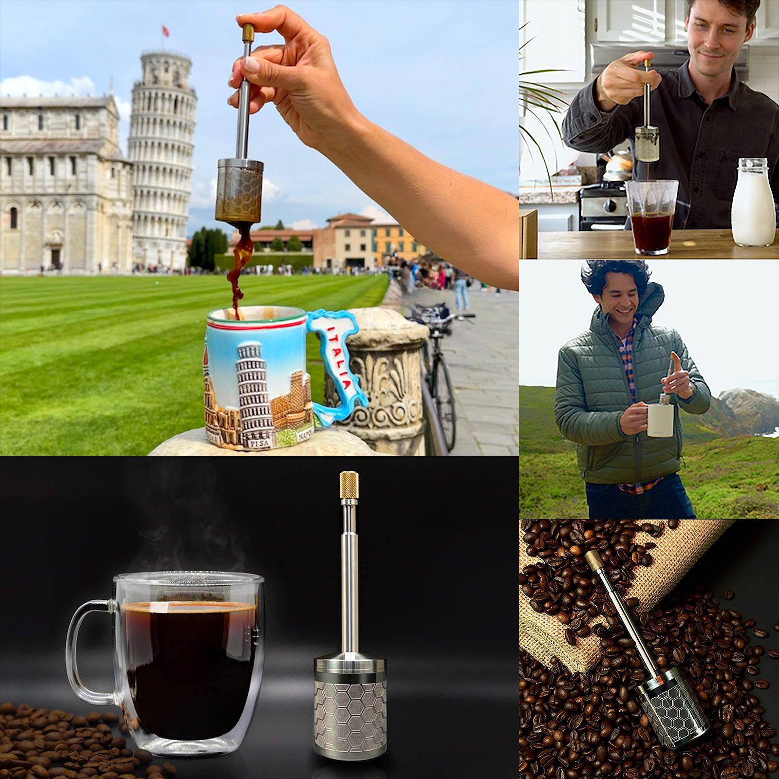 BREW COFFEE & TEA DIRECTLY IN YOUR CUP