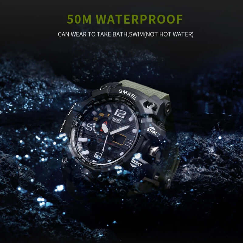 Military forces Waterproof sports watch