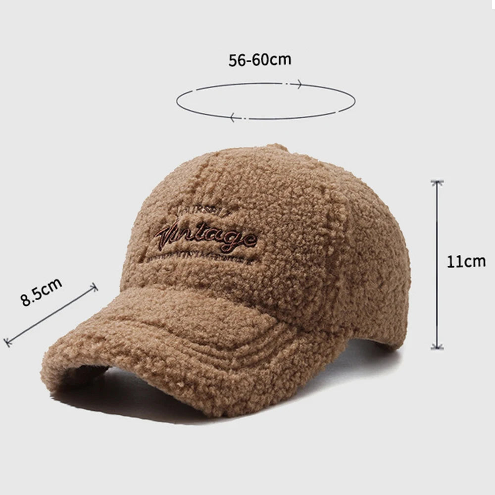 🎁2024 New Year Hot Sale🎁 Brownz - Lambswool Cap