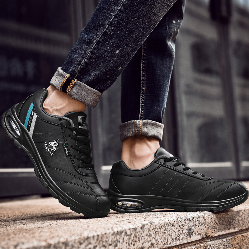 Men's Good Arch Support Outdoor Breathable Walking Shoes, Comfy Orthopedic Walking Shoes