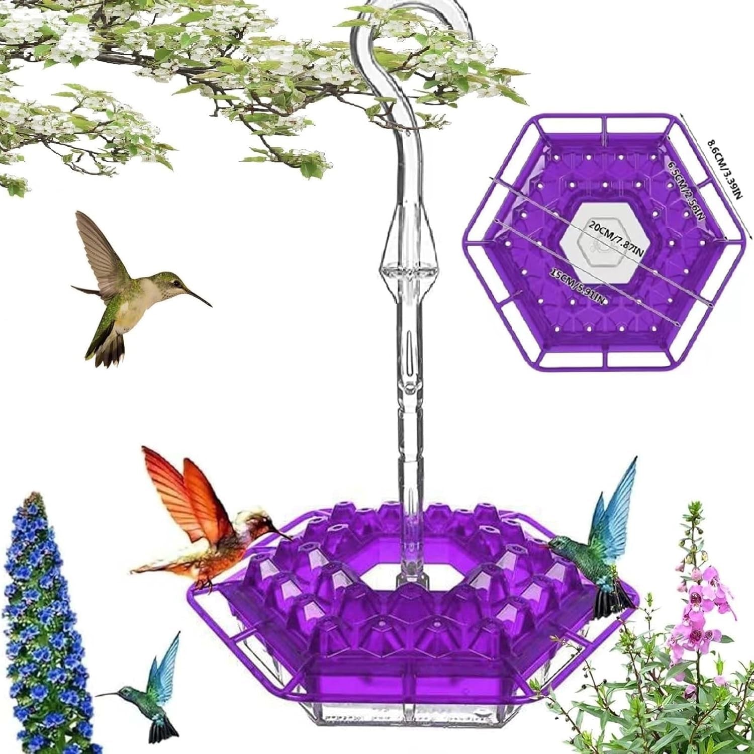 ✨Hummingbird Feeders for Outdoors Hanging