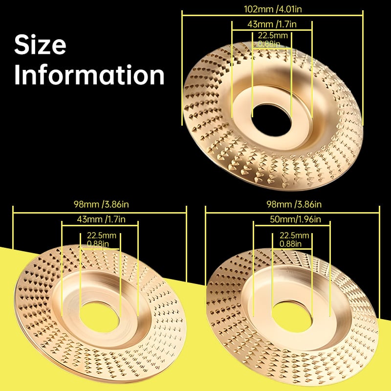 ✨Last Day  🔨 Pro-Grade Wood Cutting Discs [3 PCS]🔥
