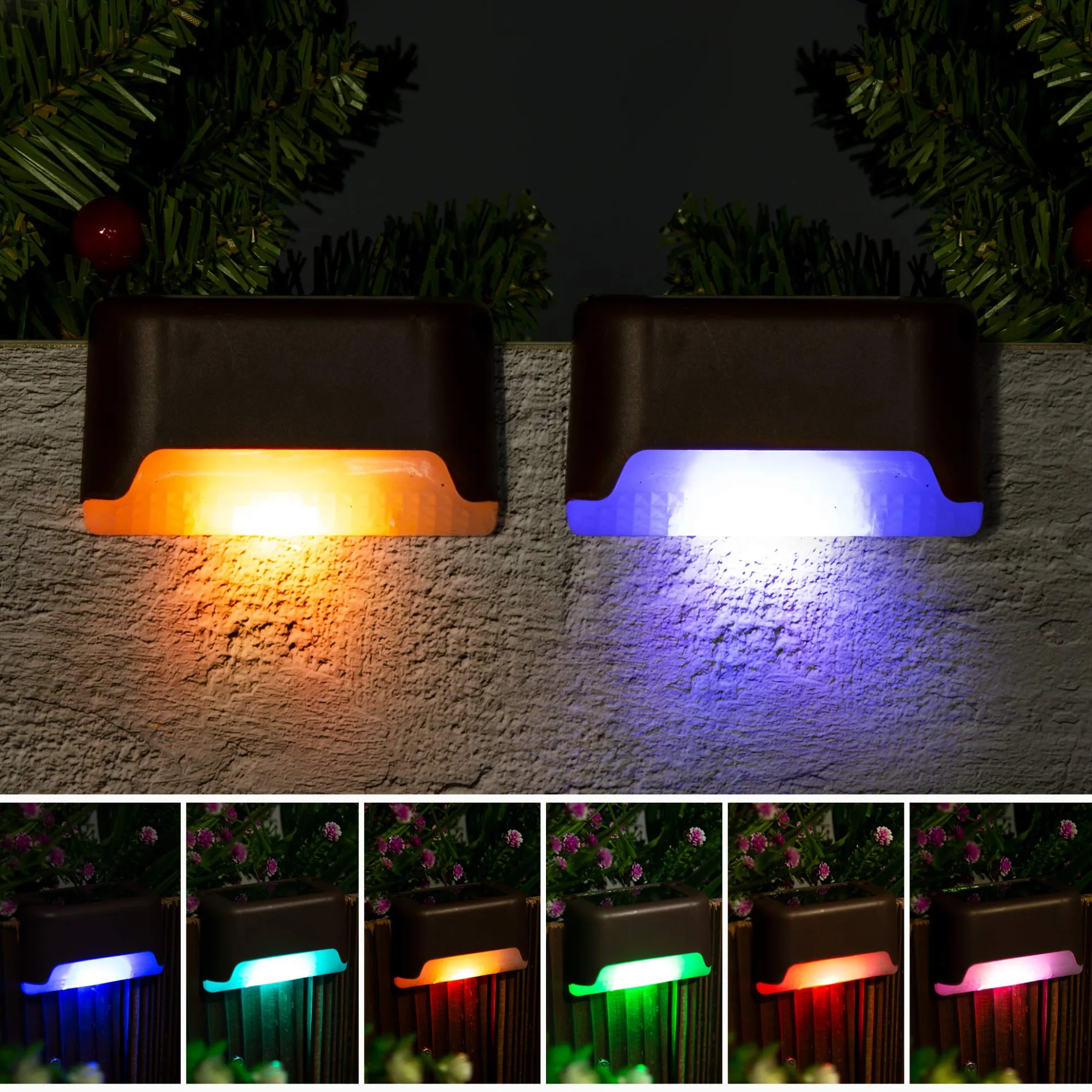 Last Day 49% OFF🔥2023 Update Solar Deck Lights Outdoor