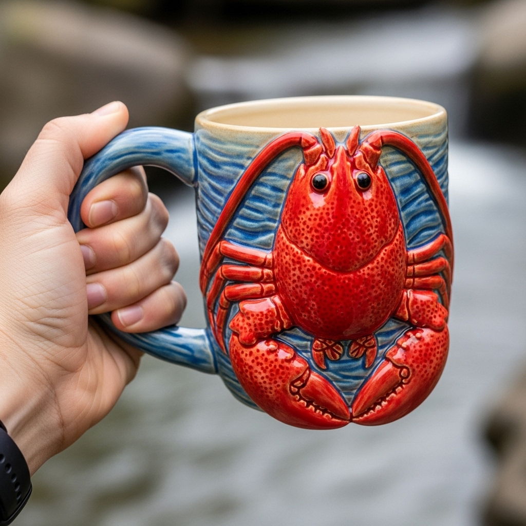 Ocean Animal 3D Coffee Mug
