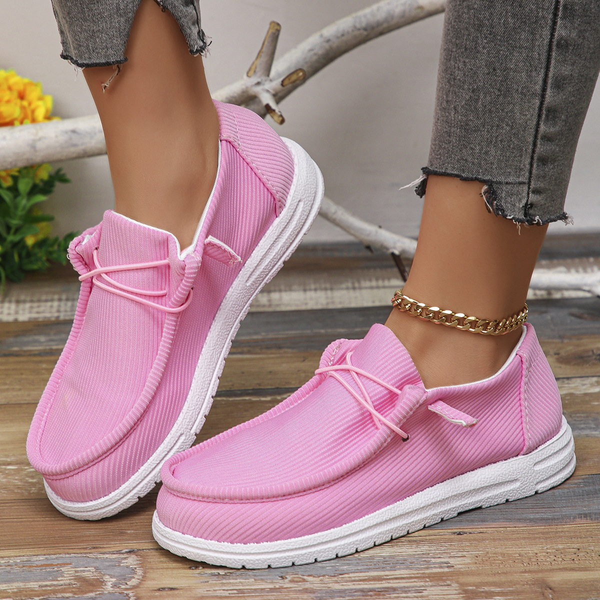 🔥LAST DAY 70% OFF - Women's Casual Breathable Canvas Sneakers
