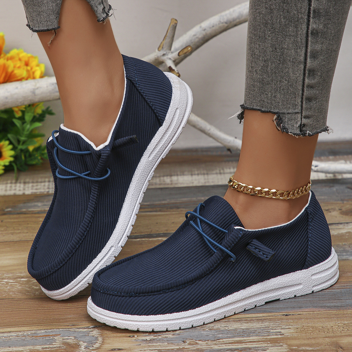 🔥LAST DAY 70% OFF - Women's Casual Breathable Canvas Sneakers