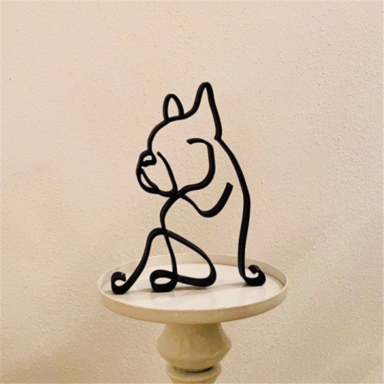 🐶Dog Minimalist Art Sculpture😍