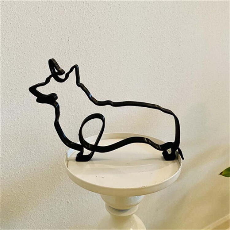 🐶Dog Minimalist Art Sculpture😍
