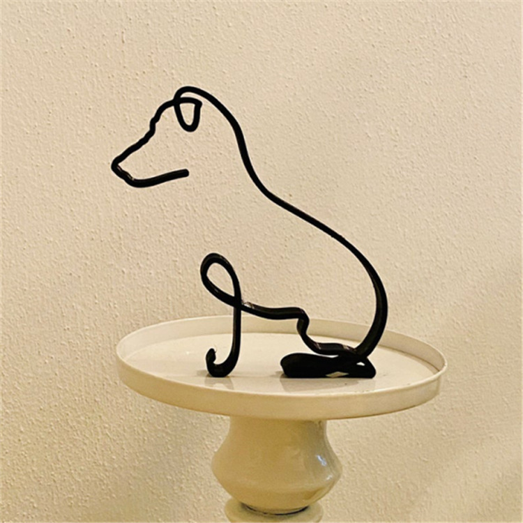 🐶Dog Minimalist Art Sculpture😍