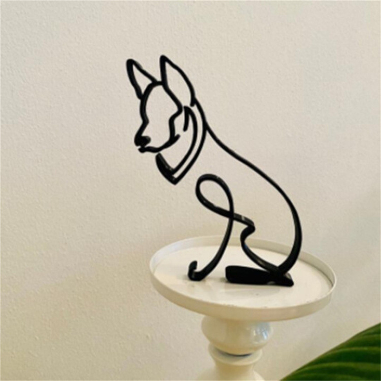 🐶Dog Minimalist Art Sculpture😍