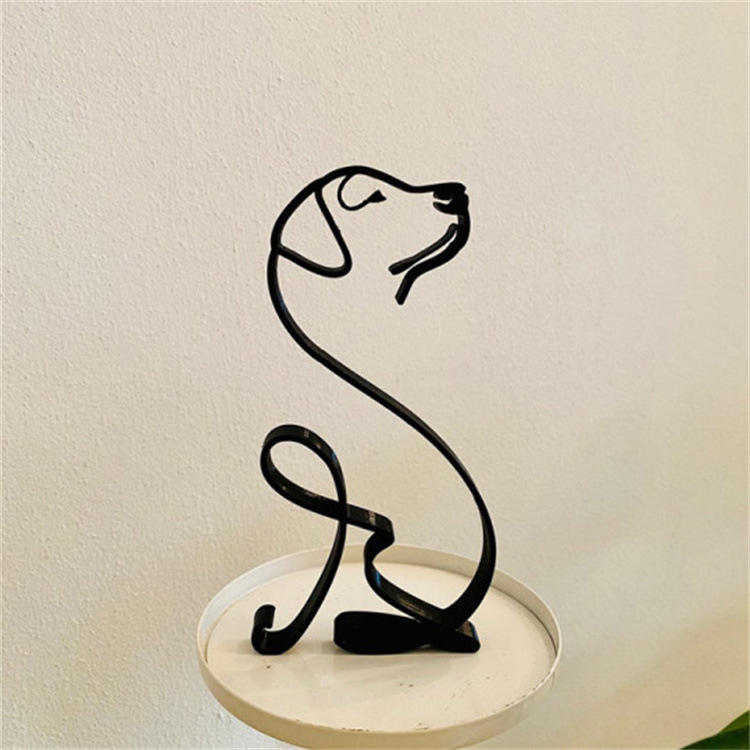 🐶Dog Minimalist Art Sculpture😍
