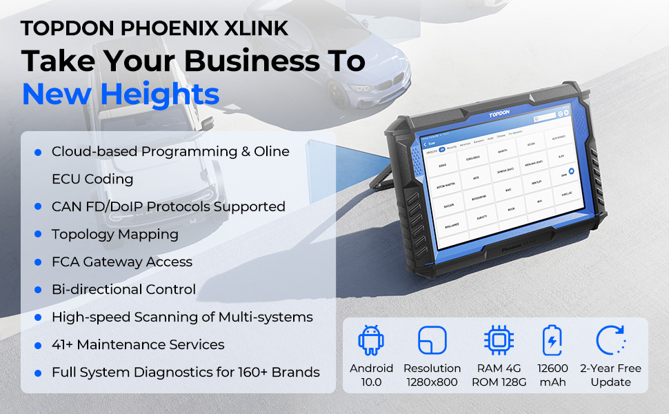 ecu programming ecu coding online coding topdon phoenix xlink
