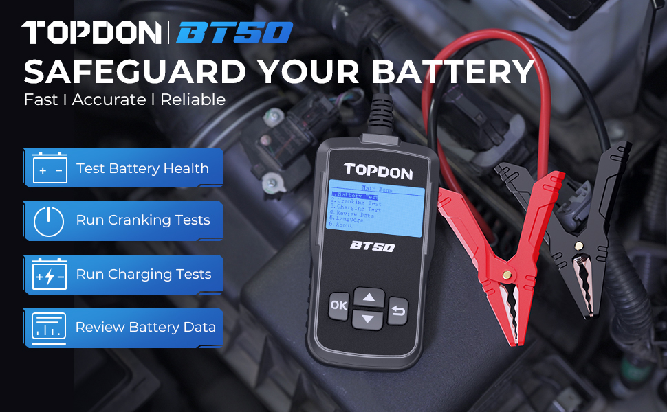 car battery tester BT50