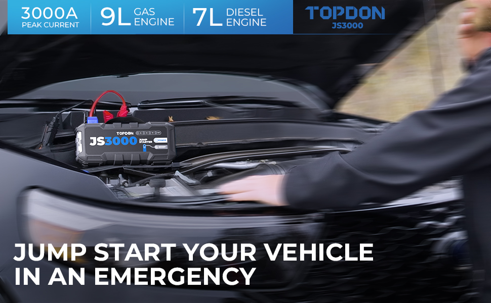 jump start your vehicle in an emergency