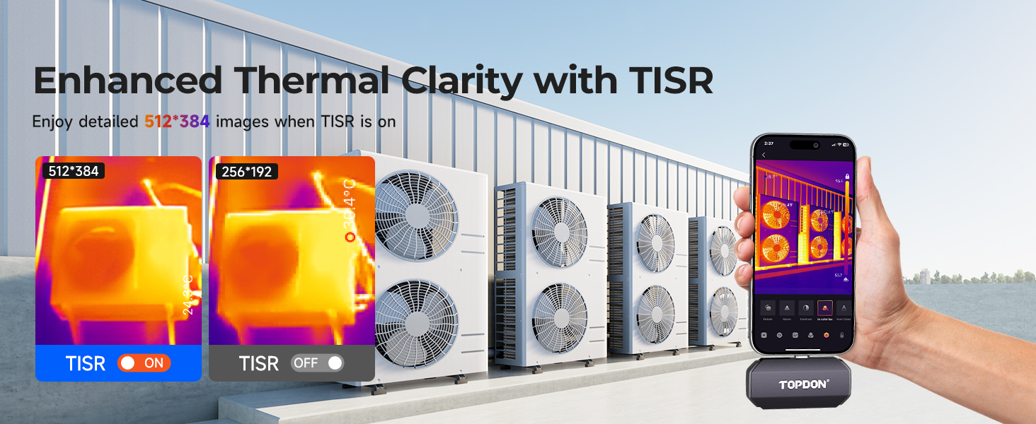 Enhanced Thermal Clarity with TISR 512*384