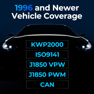 1996 and Newer Vehicle Coverage