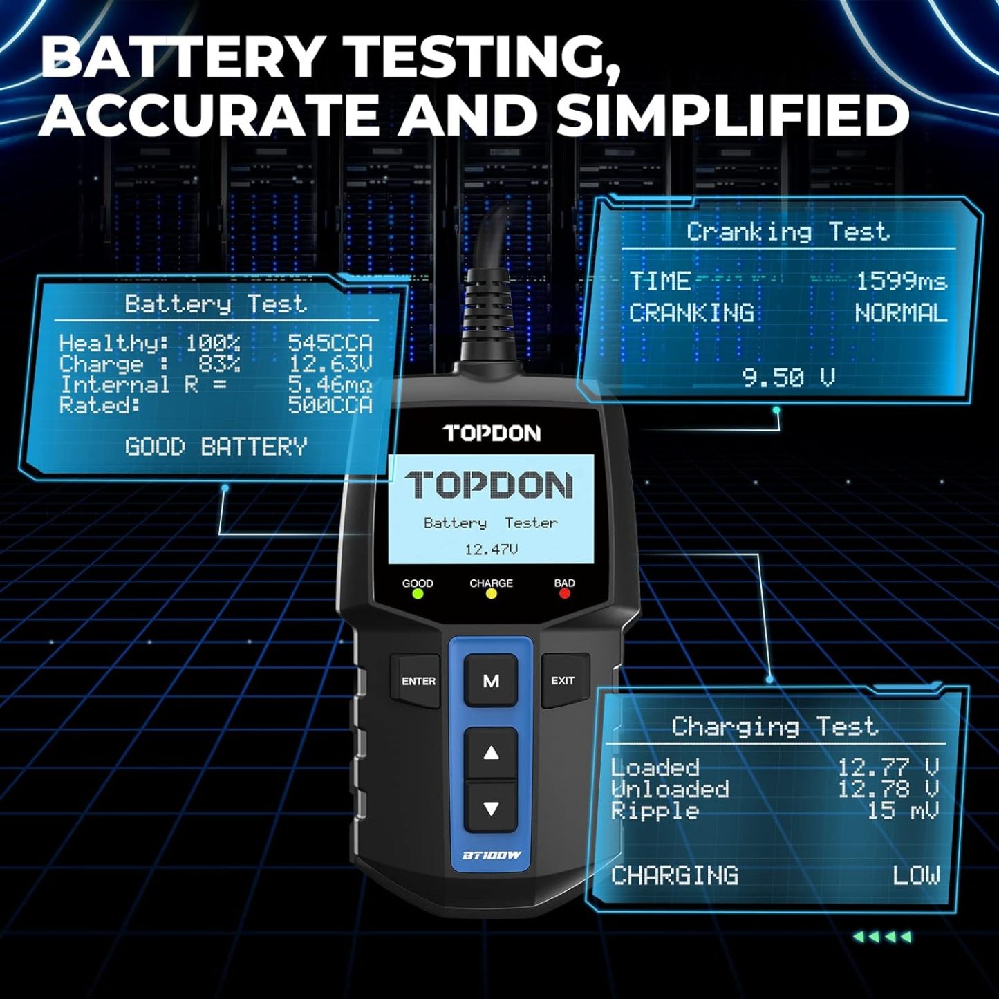 TOPDON BT100W