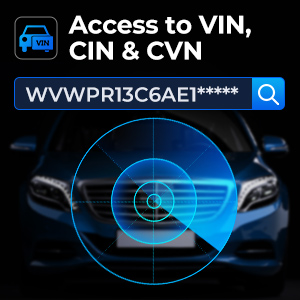 Access to VIN, CIN & CVN