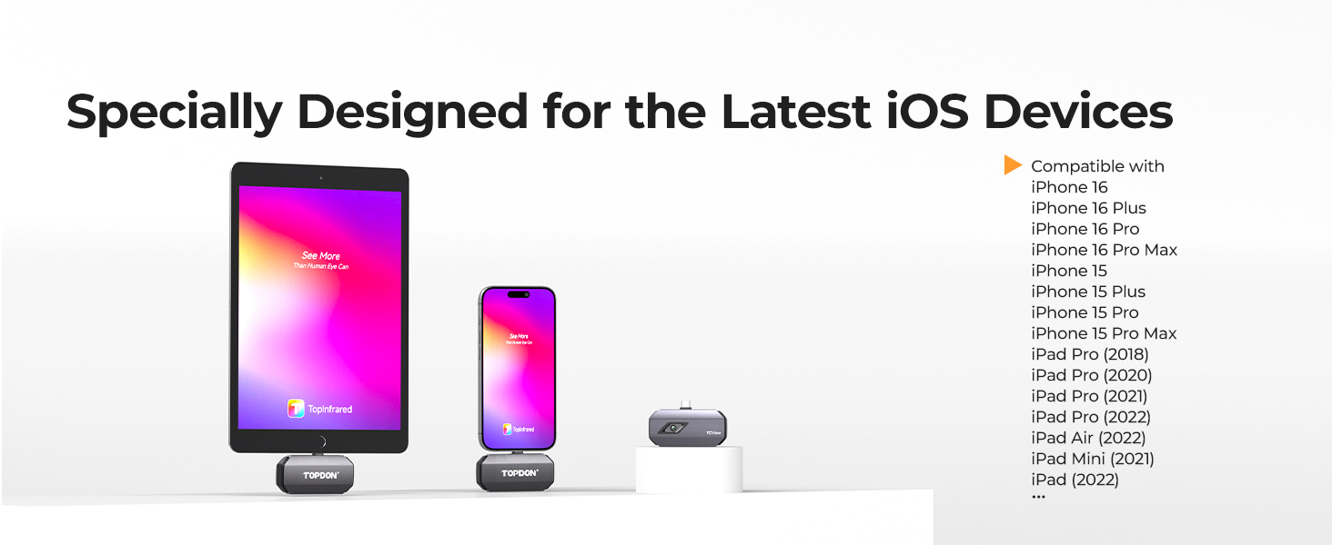 Specially Designed for the Latest iOS Devices