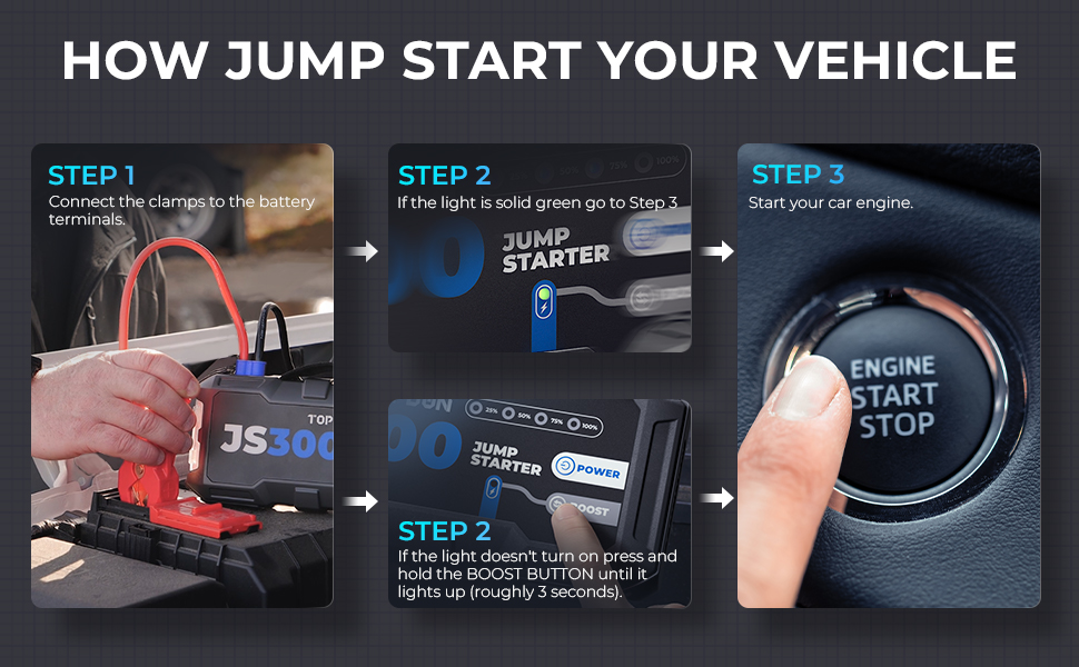 how jump start your vehicle
