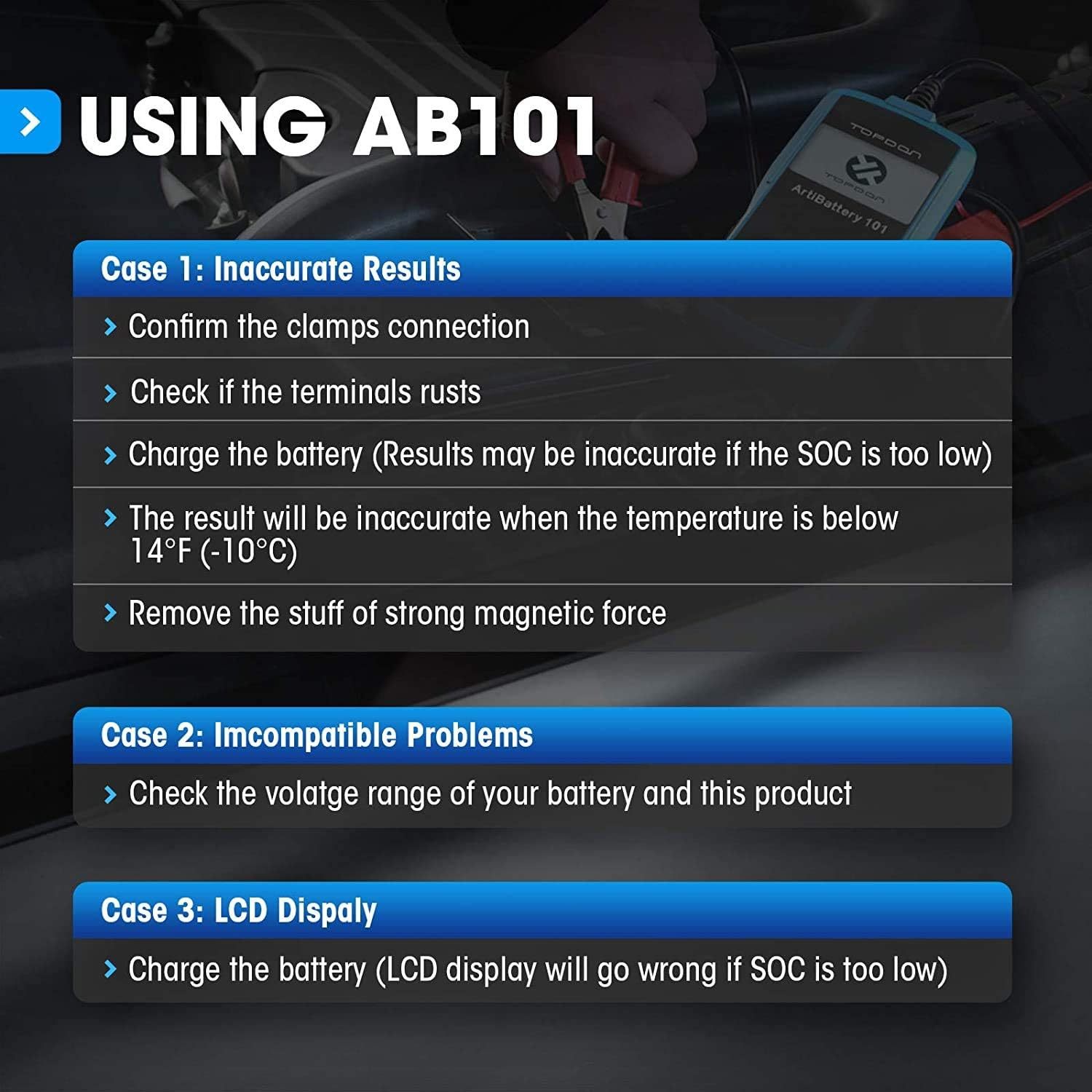 TOPDON AB101