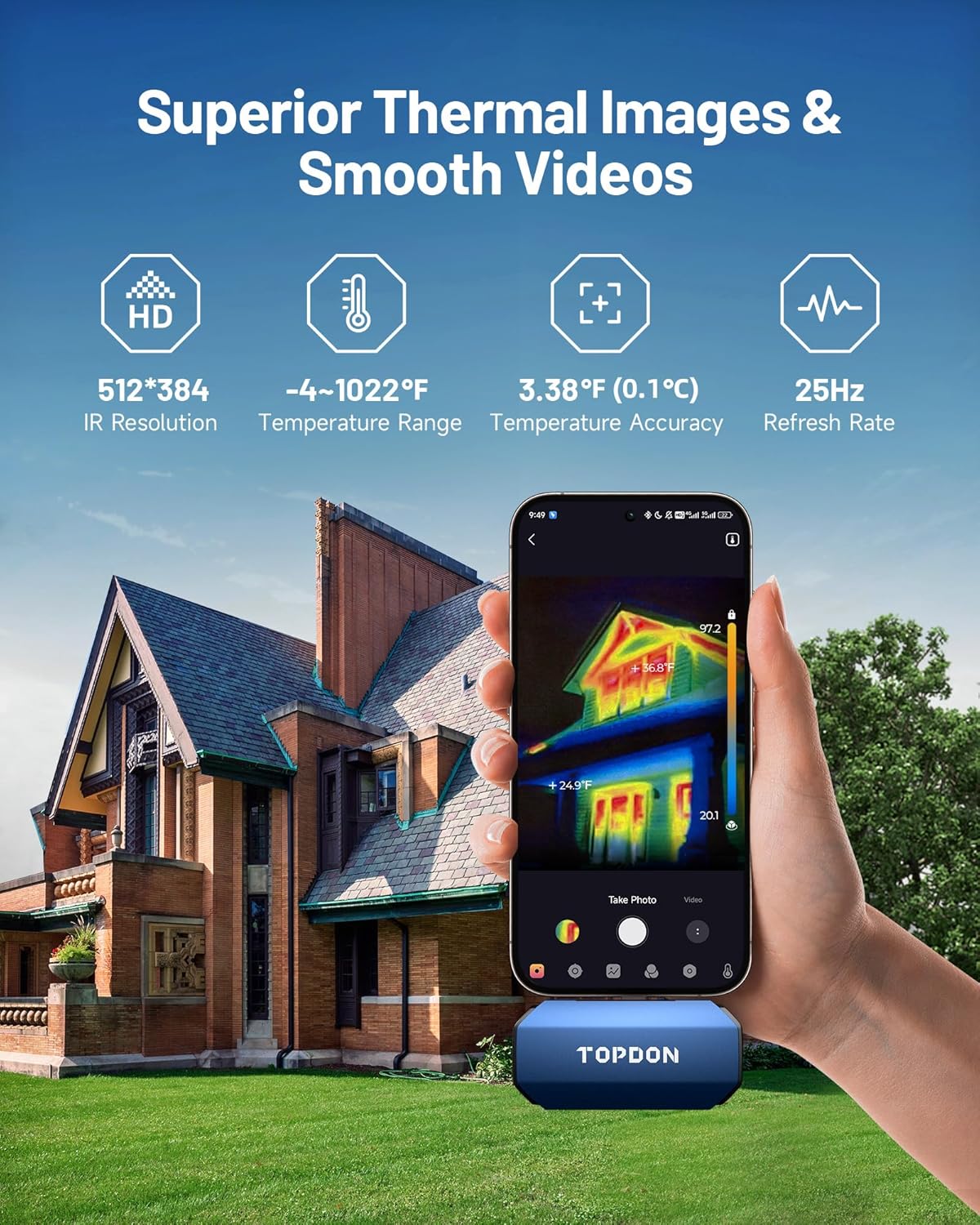 TOPDON TC001 Thermal Camera